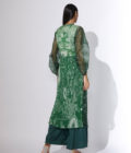 Floral print kurta with trousers
