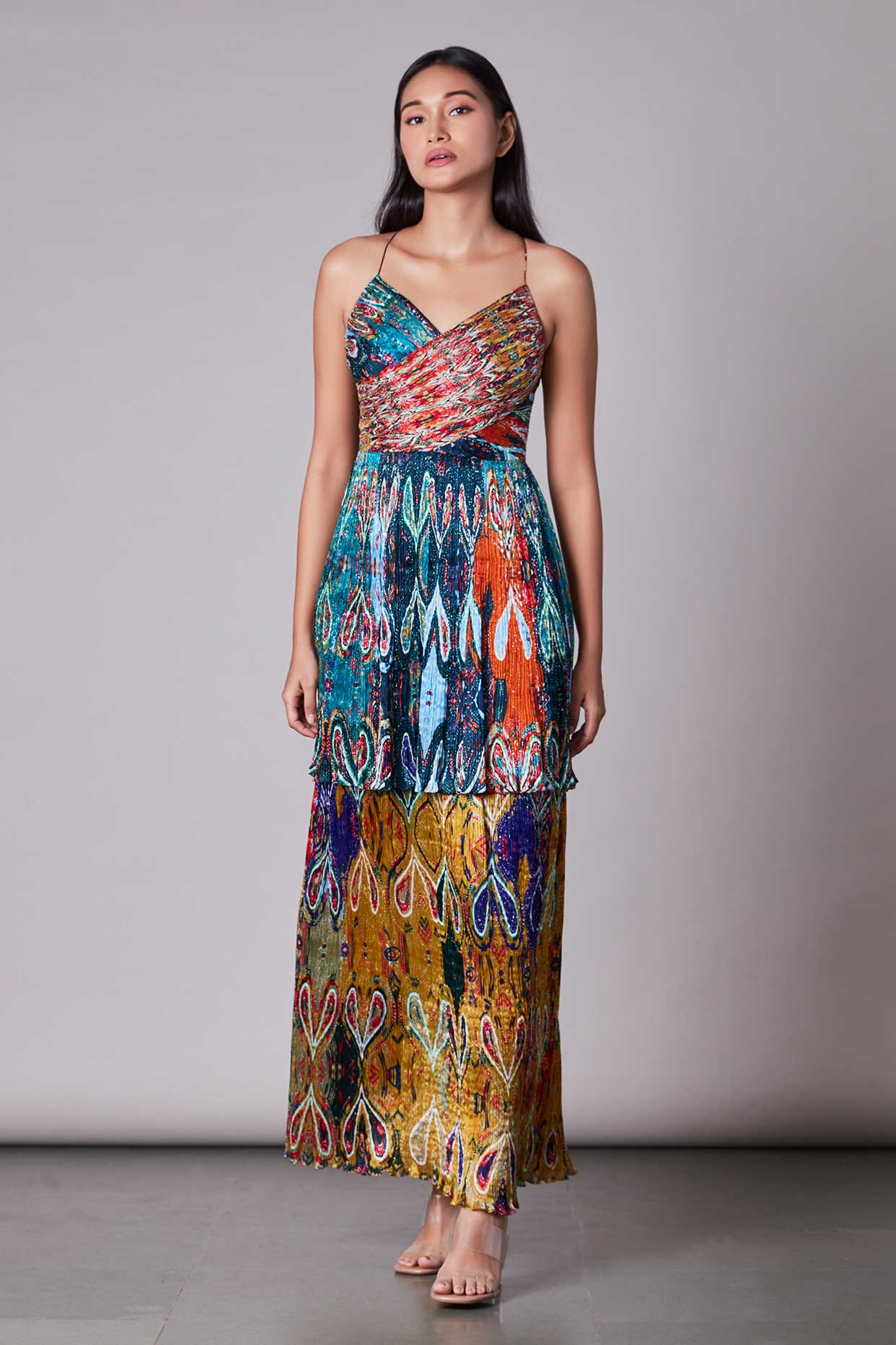 Two tier maxi dress